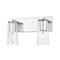 Z-Lite Titus 2 Light Vanity, 16in. W x 9.5in. H, Chrome 826-2V-CH - alternate 1